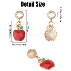 16 шт. позолоченные европейские подвески из сплава MPDL-CA0001-05