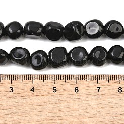 Perles en obsidienne naturelle&nbsp;GG-CBA787B-A32