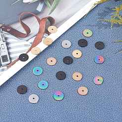 Вакуумное покрытие pvd нержавеющая сталь 304 разделительные бусины&nbsp;STAS-UN0019-11