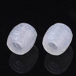 Прозрачного акрилового Европейский бисером OACR-N008-39