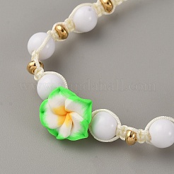 2 шт. стеклянные круглые бусины&nbsp;BJEW-WH0023-64A