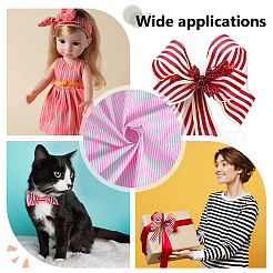 1 шт. хлопчатобумажной ткани с полосатым узором&nbsp;DIY-DR0002-63C