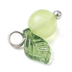 Natürliche gefärbte malaysische Jade-Fruchtanhänger&nbsp;PALLOY-JF02431-02