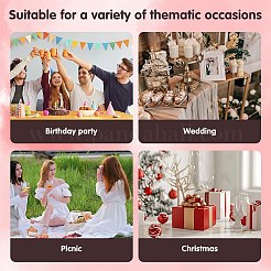 Картонные коробки для пончиков с шестигранной головкой&nbsp;CON-WH0019-18A