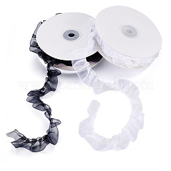 2 рулон двухцветной цветочной полиэстеровой кружевной ленты&nbsp;OCOR-TA0002-66