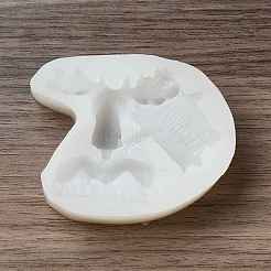 Рождество Канада голова северного оленя diy силиконовые Молды&nbsp;SIMO-B002-02