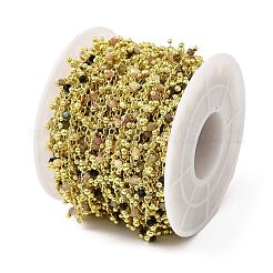 Кубические звенья из латуни ручной работы&nbsp;CHC-L053-10G-03