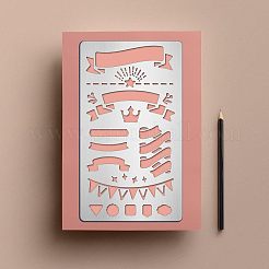 2шт 2 трафарета для резки из нержавеющей стали 304 DIY-FG0001-98