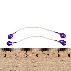 フォーム造花芯  パープル  60x5x5mm  60個/バンドル&nbsp;DIY-Z036-02D