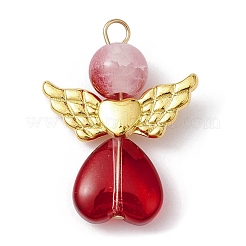 10шт 10-цветный кулон из стеклянных бусин&nbsp;PALLOY-JF02272