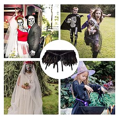 Накидка из натуральных перьев в готическом стиле AJEW-WH0329-66