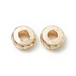 Perline in ottone&nbsp;KK-WH0059-04C-G