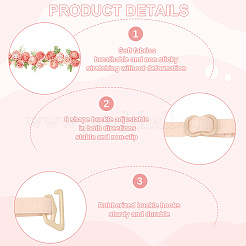 Регулируемые бретельки бюстгальтера&nbsp;AJEW-WH20064-26B