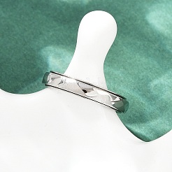 Вращающиеся эмалевые кольца из нержавеющей стали 304&nbsp;RJEW-A074-04P