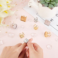 Набор для самостоятельного изготовления пустого куполообразного манжетного кольца&nbsp;DIY-DC0001-60