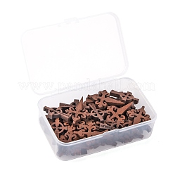 40pcs 2 Stil Holzanhänger&nbsp;WOOD-LS0001-17