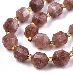 Бусы из натурального доломита G-T131-85B-07