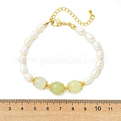 Armbänder aus natürlichen Süßwasserzuchtperlen&nbsp;BJEW-JB13842