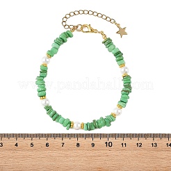 Armbänder aus natürlichen Süßwassermuschelperlen und Muschelperlen&nbsp;BJEW-JB14212