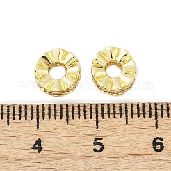 Латунные микропаве прозрачные кубики из циркония KK-L235-04G