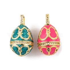 Латунные микро проложить кубического циркония подвески&nbsp;KK-E112-17G