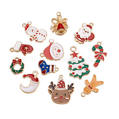 Подвески из сплава эмали 24шт 12 стиля&nbsp;FIND-CW0001-18