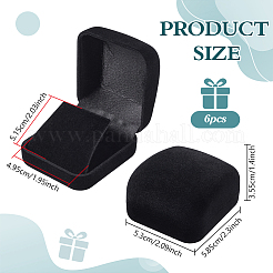 Portagioie in velluto&nbsp;CON-WH0085-110A
