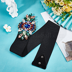 Ремень из полиэстера с эластичной цепочкой&nbsp;AJEW-WH0314-138