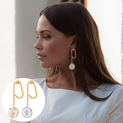 Kits de fabrication de boucles d'oreilles bricolage&nbsp;DIY-UN0008-40G