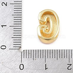 Perles en laiton émaillé&nbsp;KK-CBA3FD6-08G-G