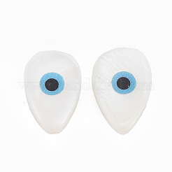 Perles de coquillages naturels d'eau douce&nbsp;LS-SHEL-Q008-62B