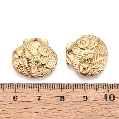 Ракушка из нержавеющей стали 304 с подвесками в виде морских звезд и раковин&nbsp;STAS-T069-46G