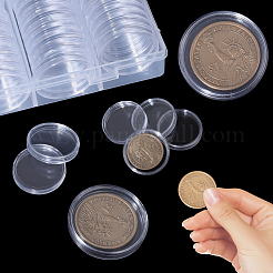 Пластиковые коробки для сбора монет AJEW-WH0270-271A