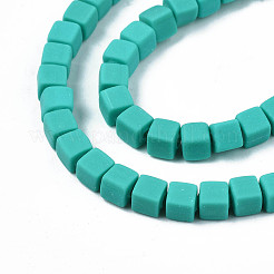 Chapelets de perle en pâte polymère manuel&nbsp;X-CLAY-N008-061-03