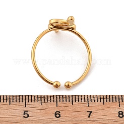 Кольцо-манжета из нержавеющей стали 304 для женщин&nbsp;LS-RJEW-M049-02G