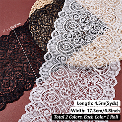 Отделка из эластичного кружева 2 цвета OCOR-PH0005-77