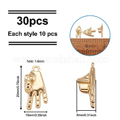 Подвески из сплава с покрытием в 30 стилях&nbsp;FIND-CD0001-18