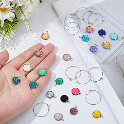 Наборы для изготовления шармов для бокалов своими руками&nbsp;DIY-FH0010-29