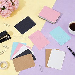 300 carte vierge en papier de bricolage 5 couleurs&nbsp;DIY-OC0015-94B