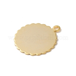 Латунные подвески KK-P259-22G