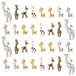 40шт 8 стиля подвески из сплава с эмалью&nbsp;ENAM-FS0003-39