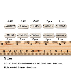 20шт 10 стиля подвески из сплава в тибетском стиле&nbsp;TIBE-FP0001-14