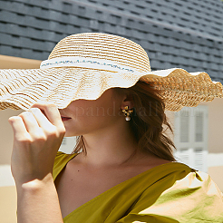 4.57 м полиэстеровой кружевной отделки&nbsp;OCOR-LP0004-68B