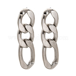 Серьги-гвоздики из нержавеющей стали 304&nbsp;X-EJEW-D095-23P