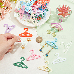 50шт. 10-х цветная мини акриловая подвеска для сережек EDIS-PH0001-87C