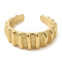 Латунная открытая манжета для женщин&nbsp;LS-RJEW-Z070-05G-01