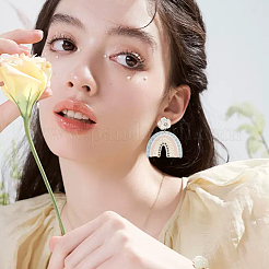 28 шт. 7 стиля подвесок из прозрачной и непрозрачной смолы с принтом RESI-OC0001-64