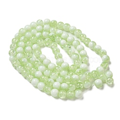 Стеклянные бусины кракле&nbsp;GLAA-U001-8mm-09