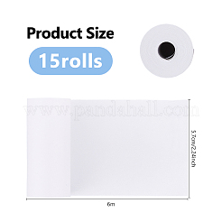 Rotoli di carta per stampa termica&nbsp;AJEW-WH0709-364A