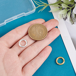 2 шт. 2 цвета 925 кольца-пружинки из стерлингового серебра FIND-PH0022-62